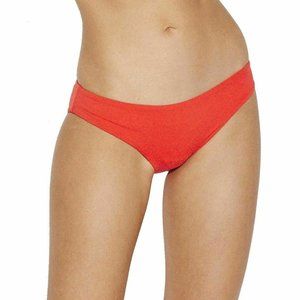 Seafolly Womens Swimwear Red Orange US 8 Seamless Hipster Bikini Bottom $52
